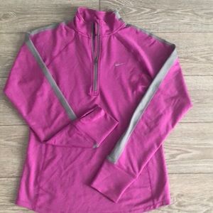 Nike Dri-Fit Ling Sleeve Running 1/4 Zip